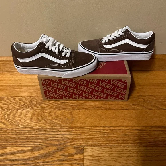 Vans Old Skool “Rain Drum” Skate Shoe Brown